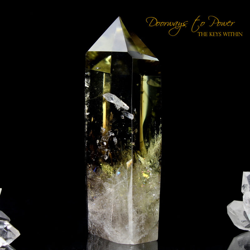 Citrine Smoky Phantom Quartz Manifest Spirit Isis Crystal 