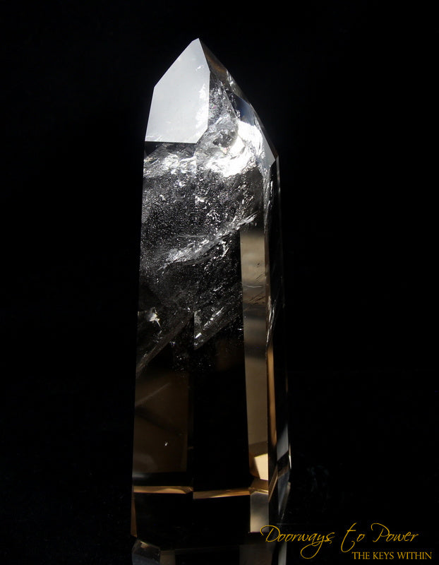 Citrine Temple Heart Dow Master Quartz Crystal Point