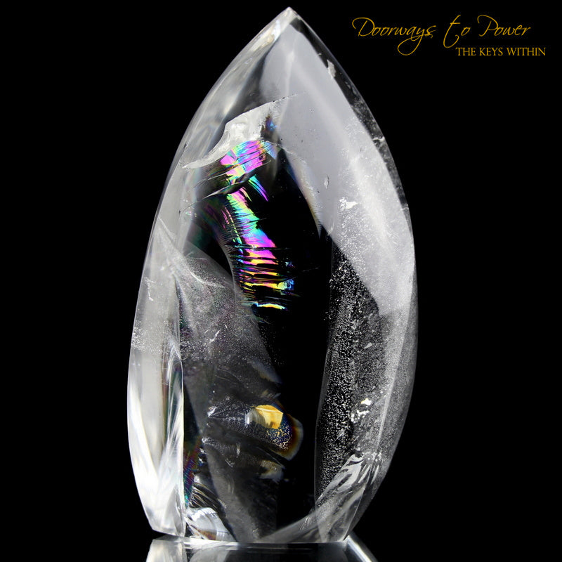 Clear Quartz Crystal Sculpture 'Oracle'