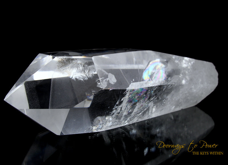 Clear Quartz Phantom Manifestation Quartz Crystal XL