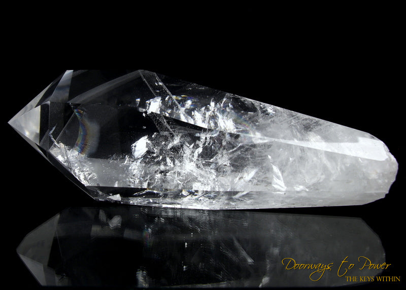 Clear Quartz Phantom Manifestation Quartz Crystal XL