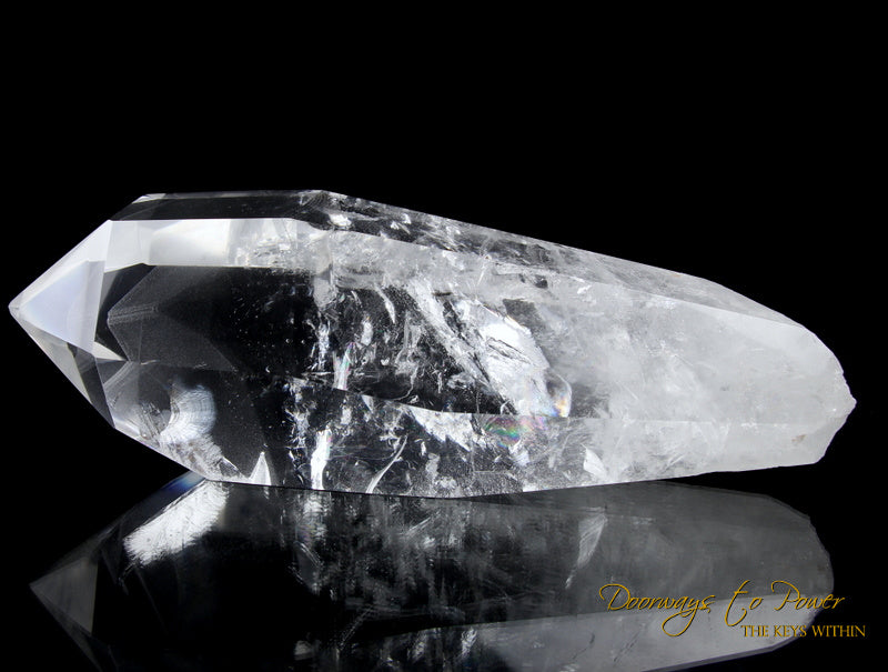 Clear Quartz Phantom Manifestation Quartz Crystal XL