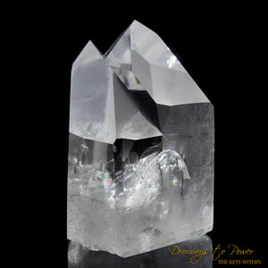 Clear Quartz Point Tantric Twin Crystal