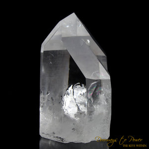 Clear Quartz Point Tantric Twin Crystal