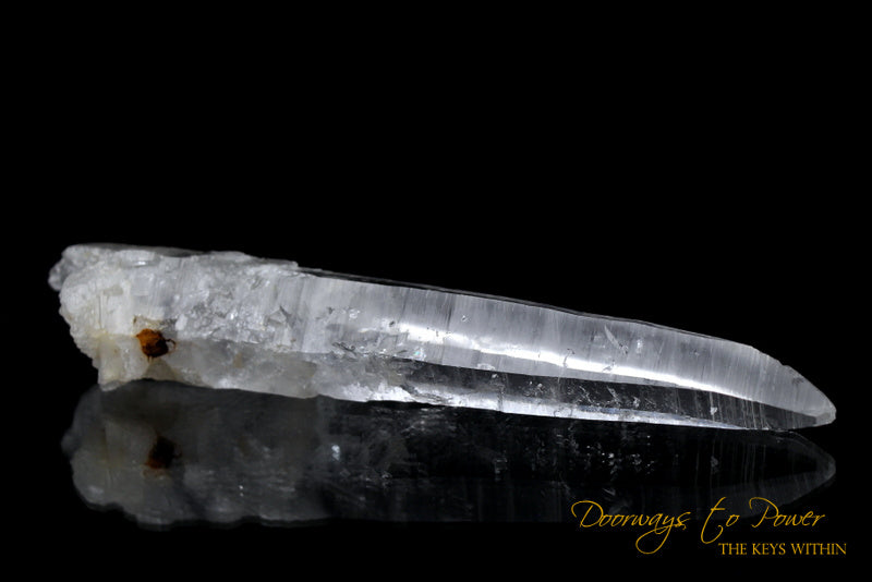 Colombian Lemurian Quartz Crystal Laser Wand