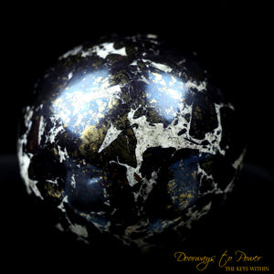 Covellite Crystal Sphere