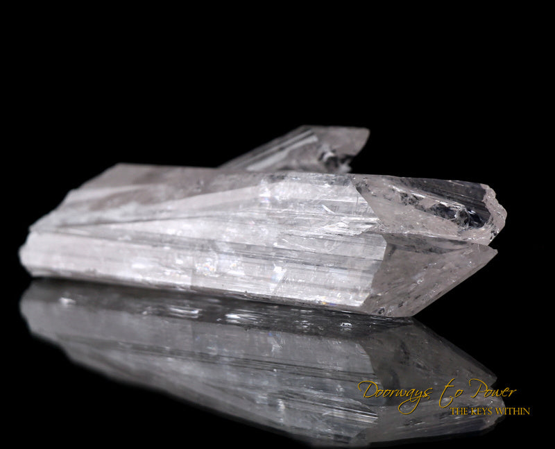 Danburite Tantric Twin Flame Quartz Crystal