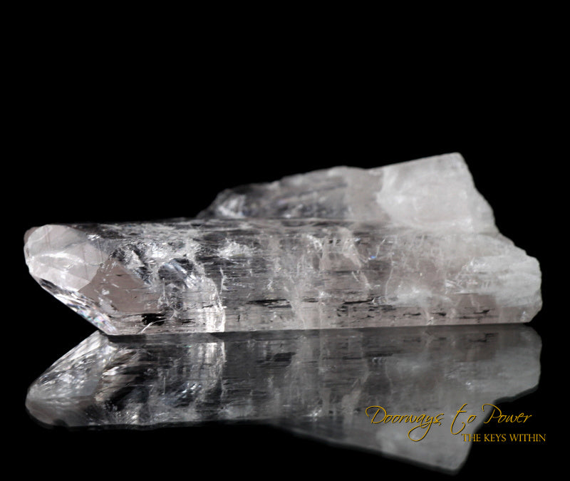 Danburite Tantric Twin Flame Quartz Crystal