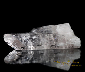 Danburite Tantric Twin Flame Quartz Crystal