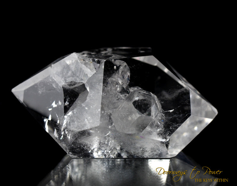Double Terminated Manifestation Quartz Record Keeper Crystal