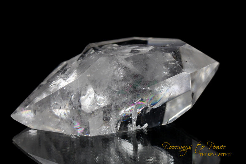 Double Terminated Manifestation Quartz Record Keeper Crystal