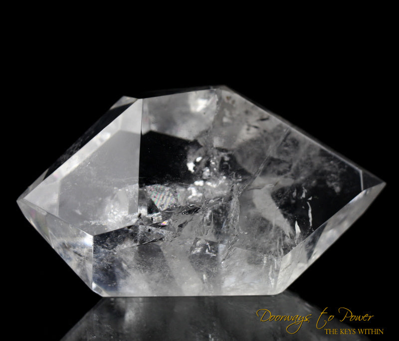 Double Terminated Manifestation Quartz Record Keeper Crystal