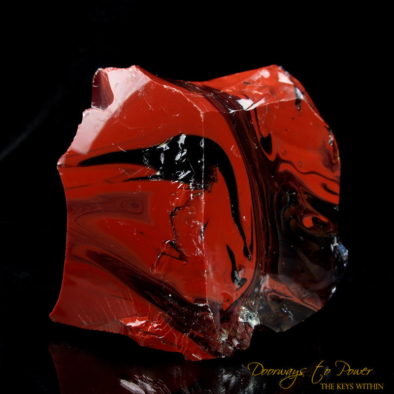 Dragons Blood Iridium Black Bi Color Andara Crystal