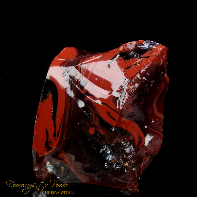Dragons Blood Iridium Black Bi Color Andara Crystal