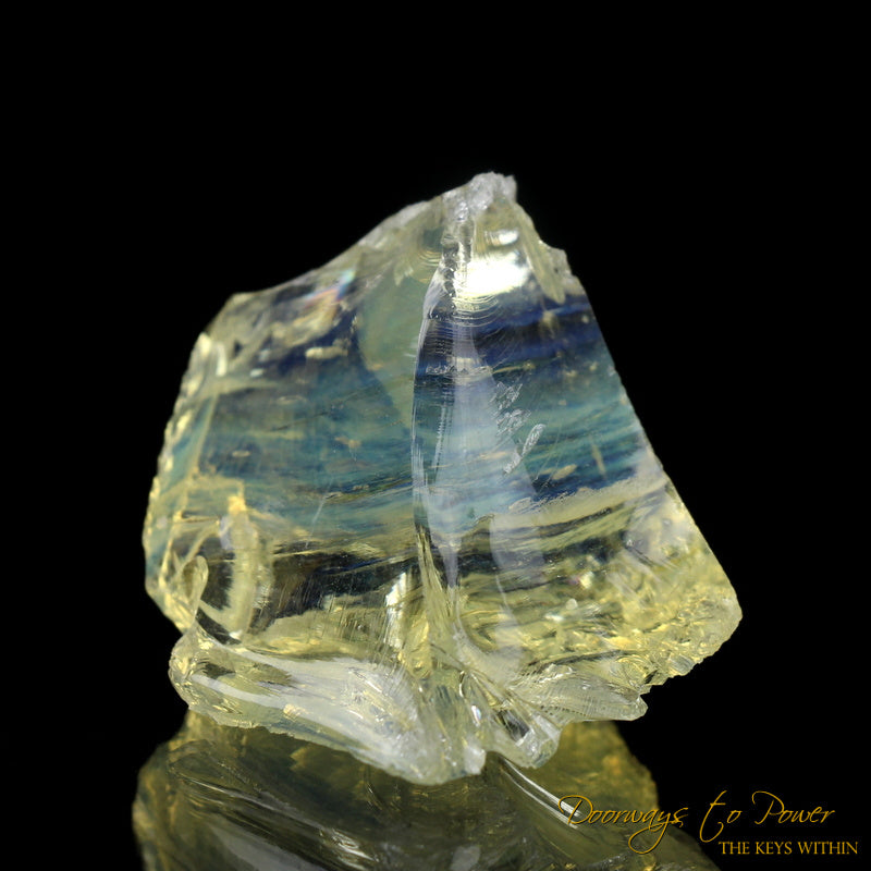 Dynamic Heliodor Aura Opal Bi Color Andara Crystal 'DIVINE'