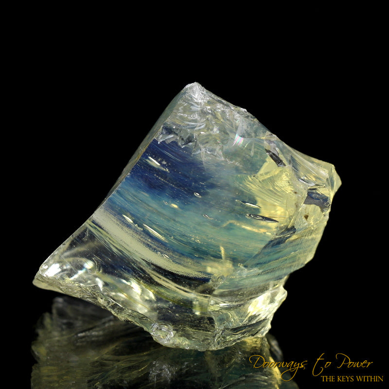 Dynamic Heliodor Aura Opal Bi Color Andara Crystal 'DIVINE'