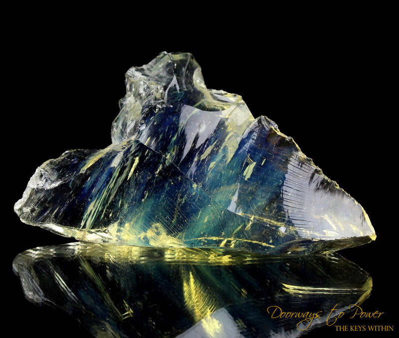 Dynamic Heliodor Aura Opal Bi Color Andara Crystal 'DIVINE'