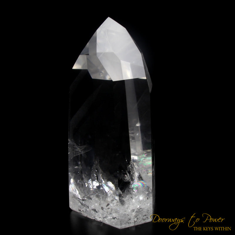 Lemurian White Phantom Quartz Master Crystal 'Museum Quality'