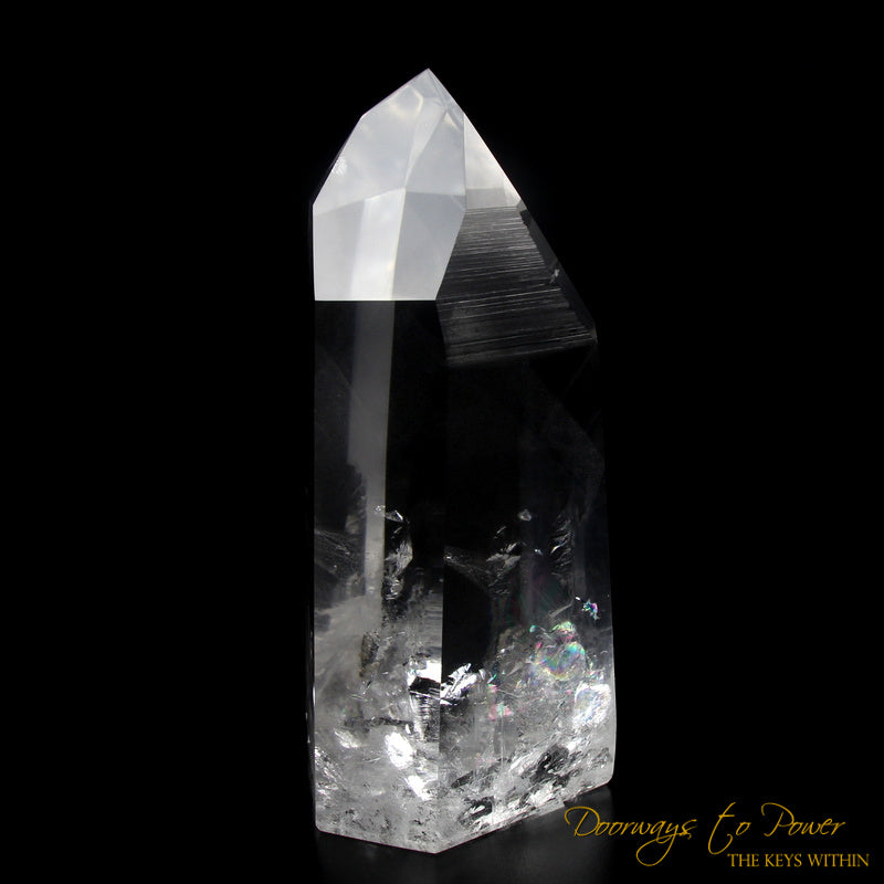 Lemurian White Phantom Quartz Master Crystal 'Museum Quality'