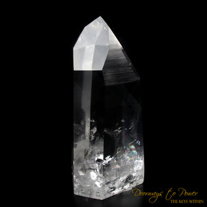 Lemurian White Phantom Quartz Master Crystal 'Museum Quality'