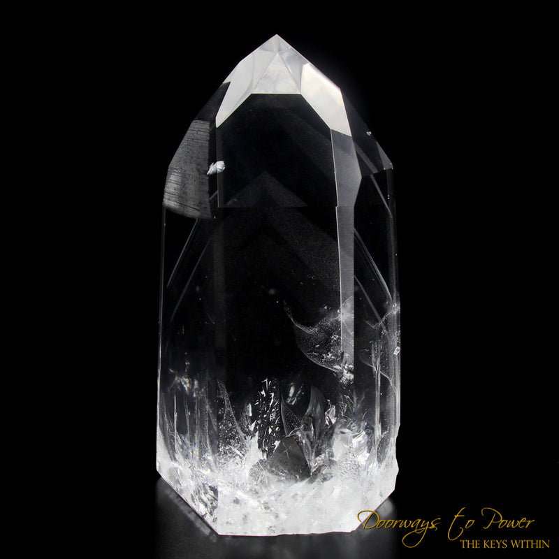 Lemurian White Phantom Quartz Master Crystal 'Museum Quality'