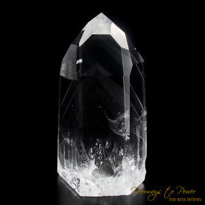 Lemurian White Phantom Quartz Master Crystal 'Museum Quality'