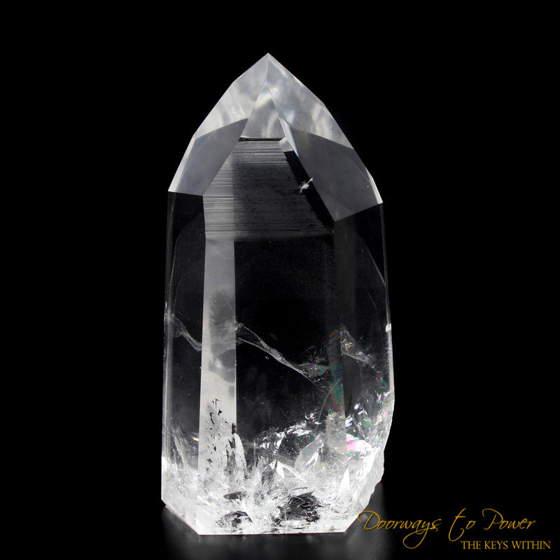 Lemurian White Phantom Quartz Master Crystal 'Museum Quality'