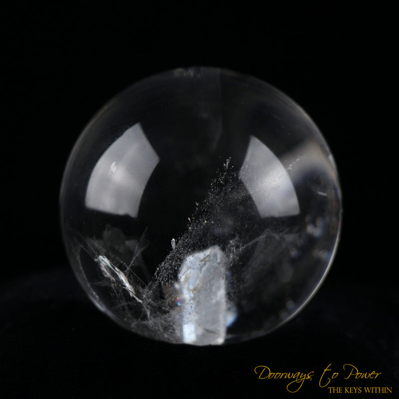 Era of light Lemurian Manifestation Quartz Crystal Sphere 'Holographic Connection'