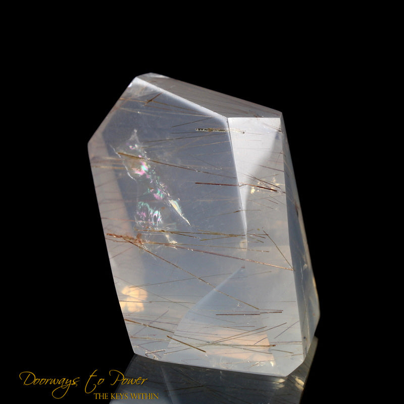 Girasol Golden Rutilated Quartz Crystal 'Lighted Spirit'