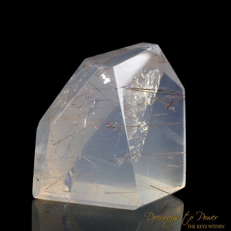 Girasol Golden Rutilated Quartz Crystal 'Lighted Spirit'