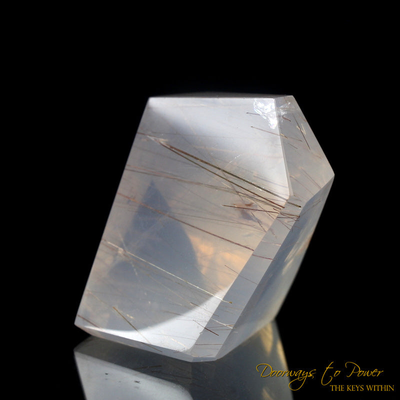 Girasol Golden Rutilated Quartz Crystal 'Lighted Spirit'