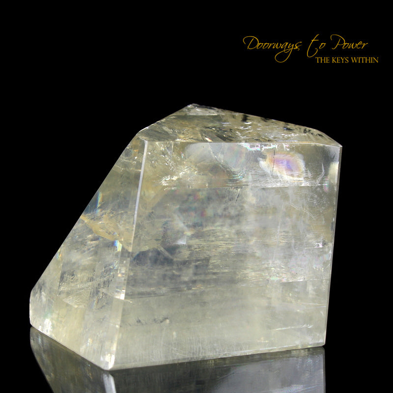 Golden Optical Calcite Crystal 'Multi Dimensional Awareness' 