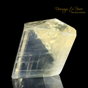 Golden Optical Calcite Crystal 'Multi Dimensional Awareness' 