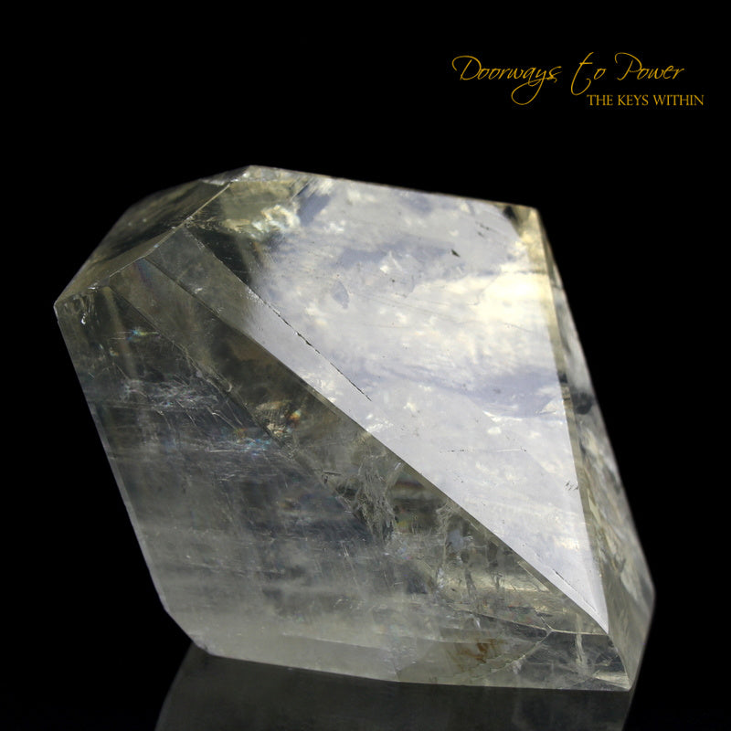Golden Optical Calcite Crystal 'Multi Dimensional Awareness' 