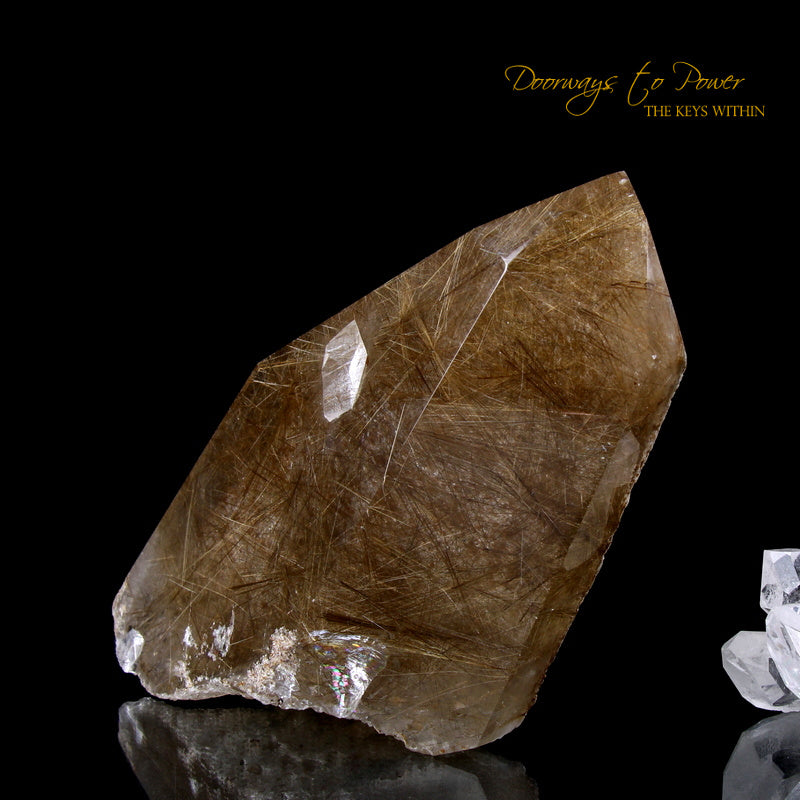 Golden Rutilated Quartz Manifestation Quartz Isis Crystal 'The Illuminator'