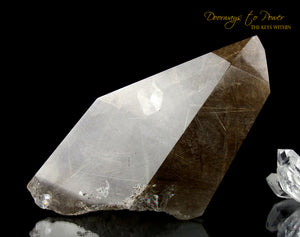 Golden Rutilated Quartz Manifestation Quartz Isis Crystal 'The Illuminator'