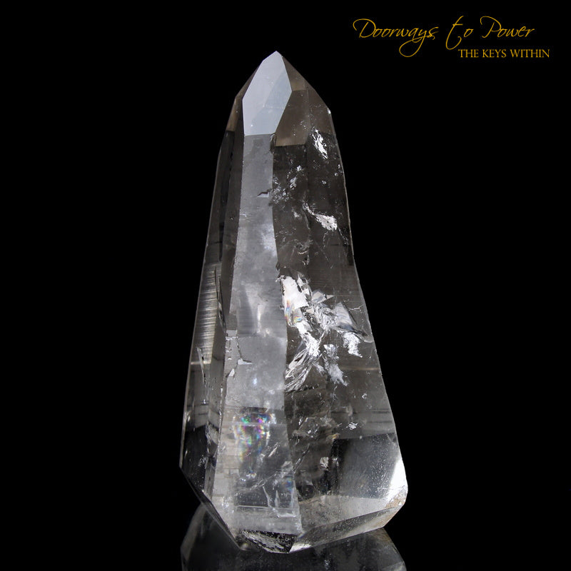 Golden Lemurian Crystal 'Light Language Royalty' 9D Energy Gateway