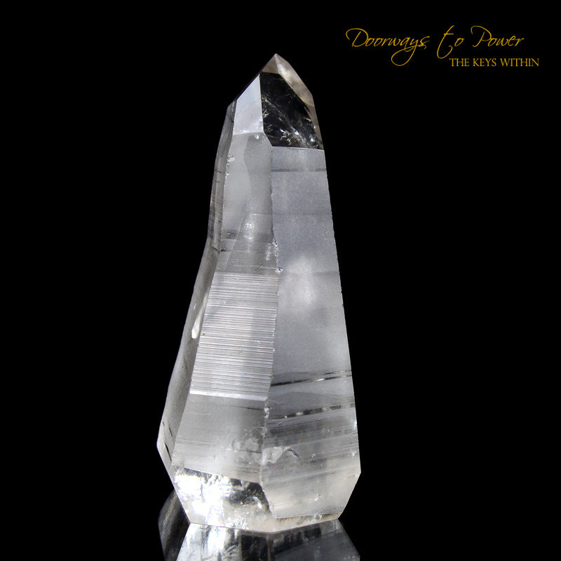 Golden Lemurian Crystal 'Light Language Royalty' 9D Energy Gateway