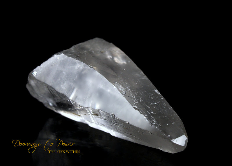 Golden Lemurian Crystal 'Light Language Royalty' 9D Energy Gateway