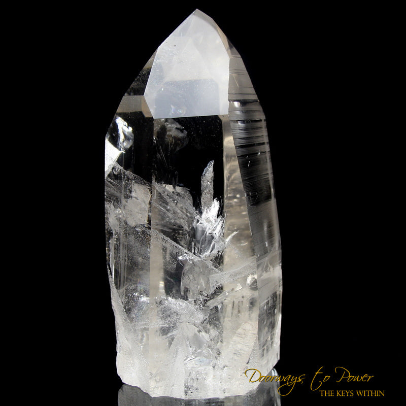 Golden Lemurian Record Keeper Crystal