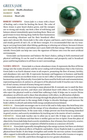 Green Jade Crystal Properties