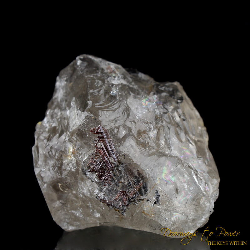 Golden Harmonics Spirit Paths Quartz Crystal 'Bridge to Infinity'