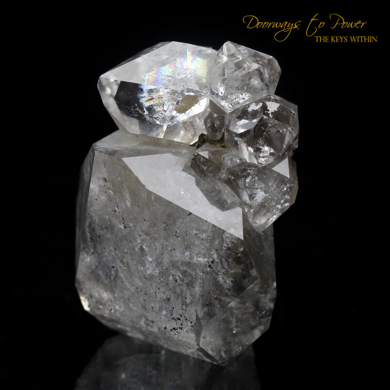 Herkimer Diamond DT Record Keeper Twin Crystal