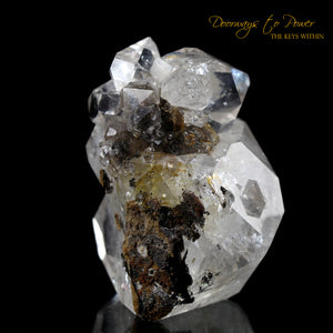 Herkimer Diamond DT Record Keeper Twin Crystal