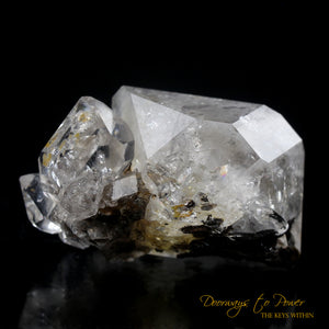 Herkimer Diamond DT Record Keeper Twin Crystal