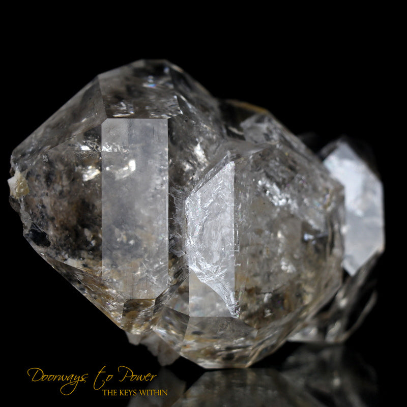 Herkimer Diamond DT Twin Crystal Specimen