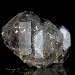 Herkimer Diamond DT Twin Crystal Specimen