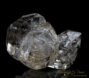 Herkimer Diamond DT Twin Crystal Specimen
