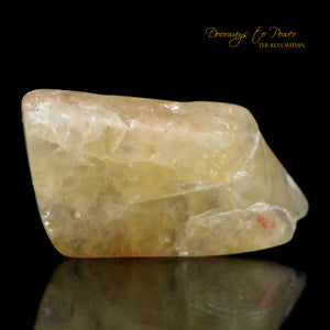 Himalaya Gold Azeztulite Crystal Polished & Azozeo Activated