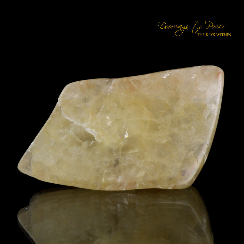 Himalaya Gold Azeztulite Crystal Polished & Azozeo Activated